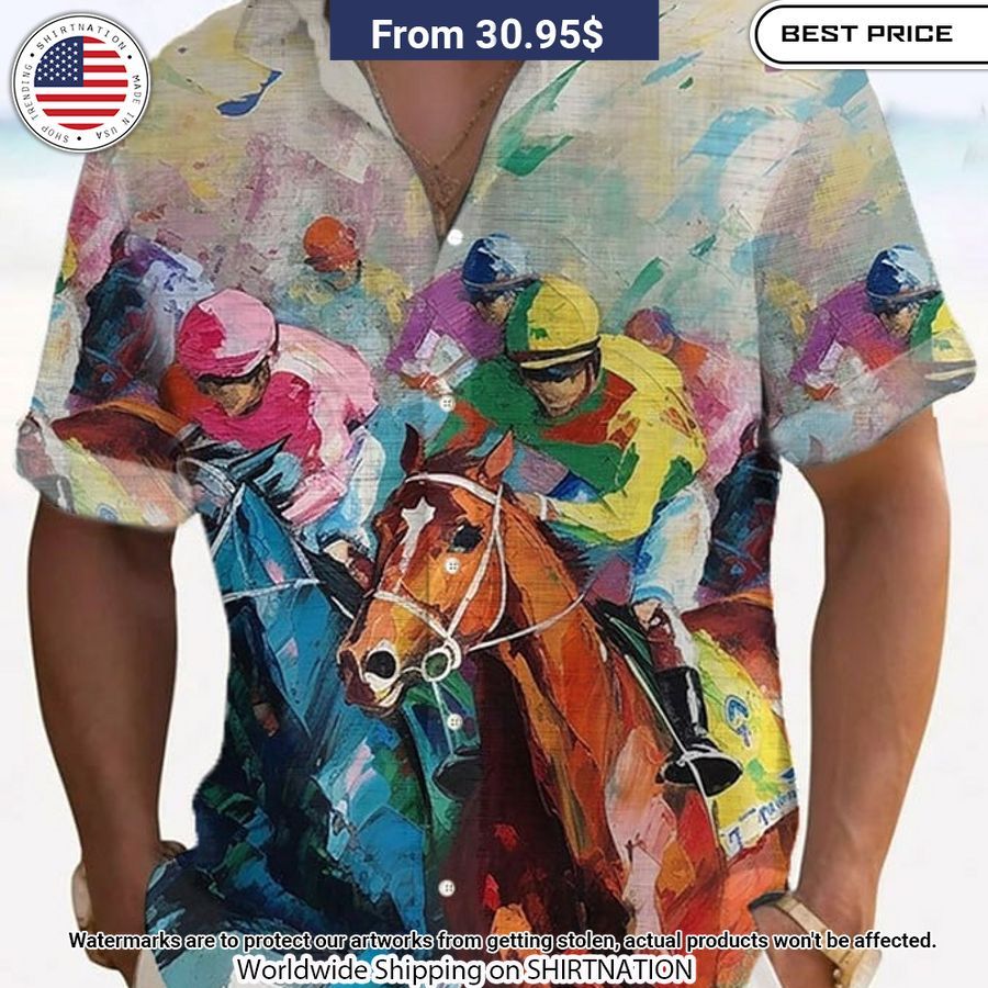 Racing Horses Kentucky Hawaiian Shirt Is this your new friend?