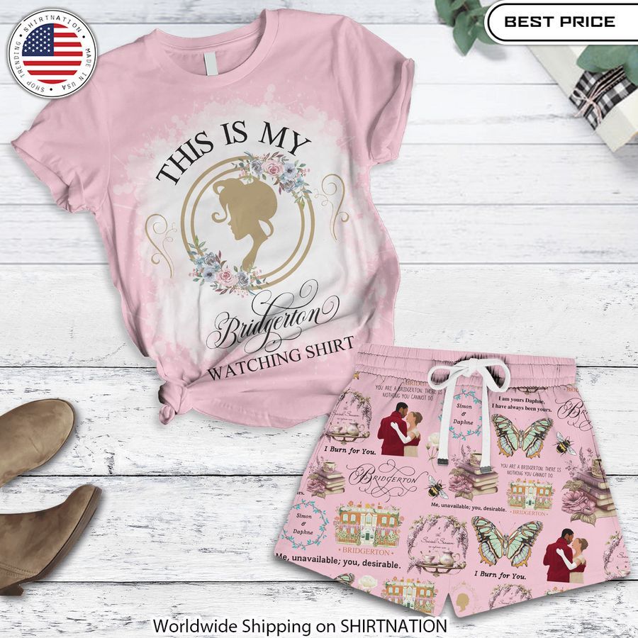 This is My Bridgerton Watching Shirt Women Shirt Short Natural and awesome