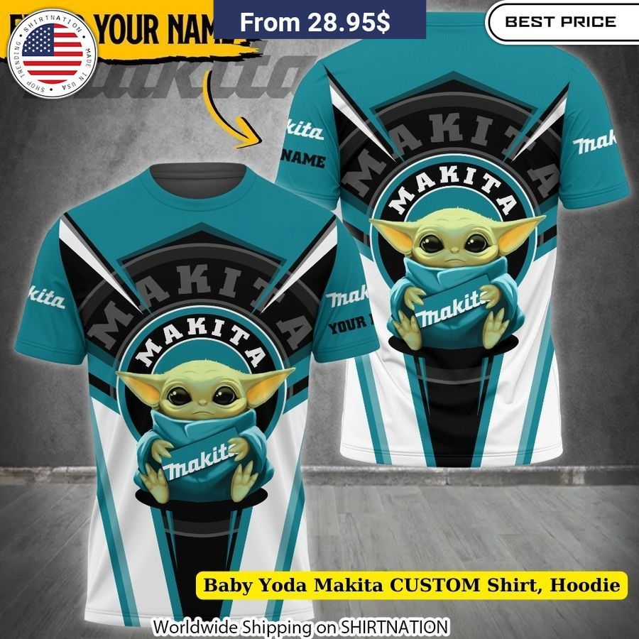 Baby Yoda Makita CUSTOM Shirt, Hoodie Collectible Fandom Gear