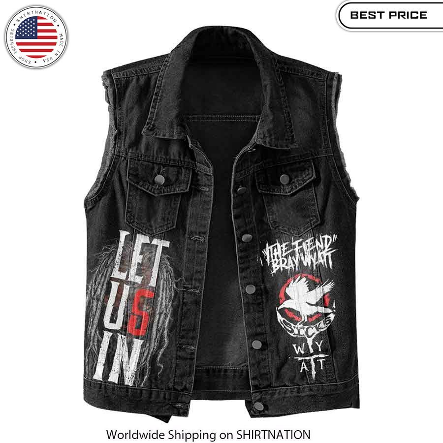 Bray Wyatt The Diend Demim Vest Jacket You always inspire by your look bro