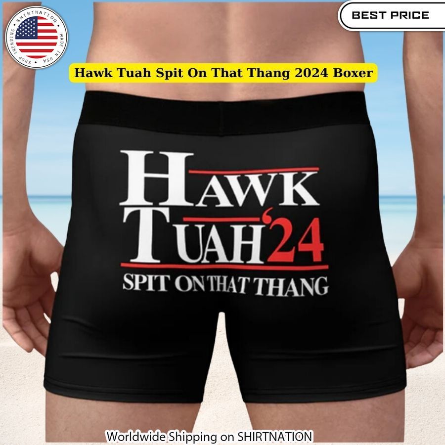 Hawk Tuah Spit On That Thang 2024 Boxer Durable and Comfortable