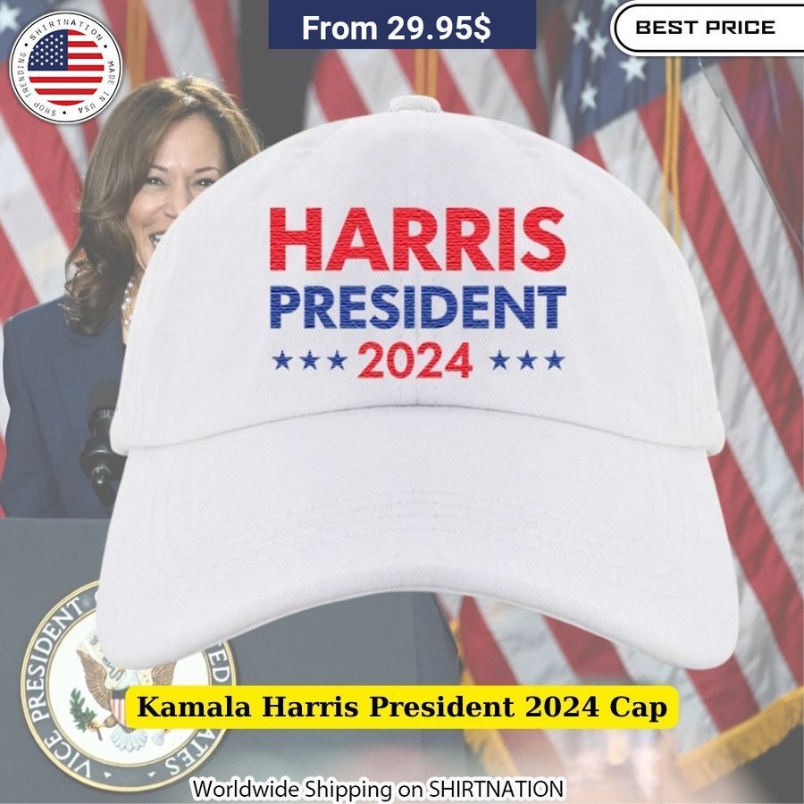 Kamala Harris President 2024 Cap Political campaign merchandise