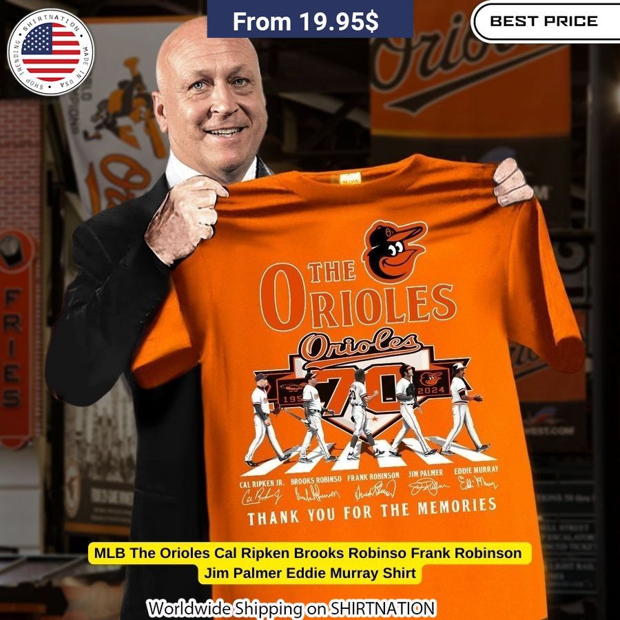 mlb the orioles cal ripken brooks robinso frank robinson jim palmer eddie murray shirt 1 607.jpg