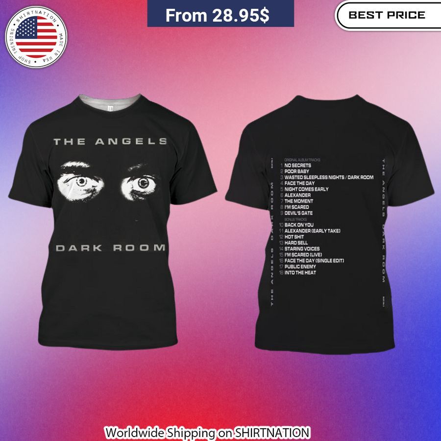 The Angels Dark Room 1 Album Cover Shirt Unique and sober