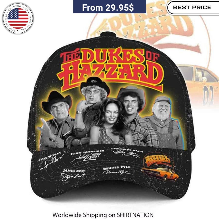 The Dukes Of Hazzard Cast Signature Cap for Outdoor Activities