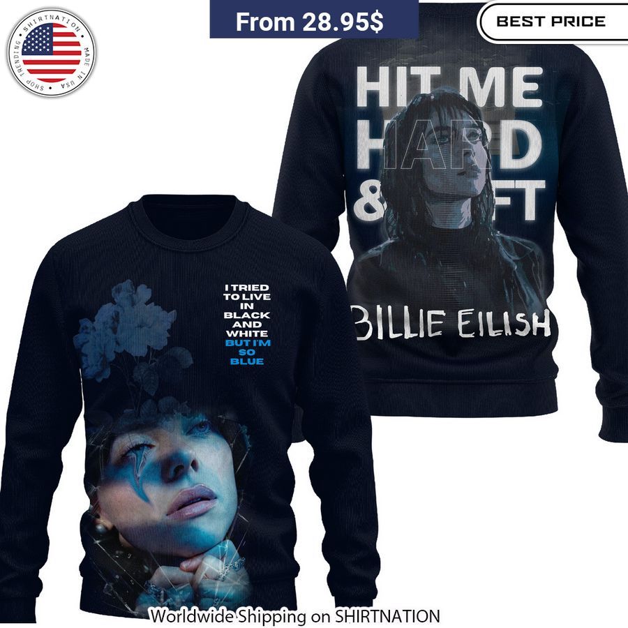 Billie Eilish Hit Me Hard and Soft Shirt, Hoodie singer merchandise