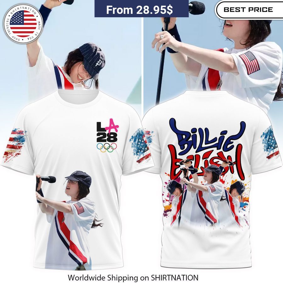 Billie Eilish Olympic Los Angeles 2028 Shirt, Hoodie Comfortable and durable