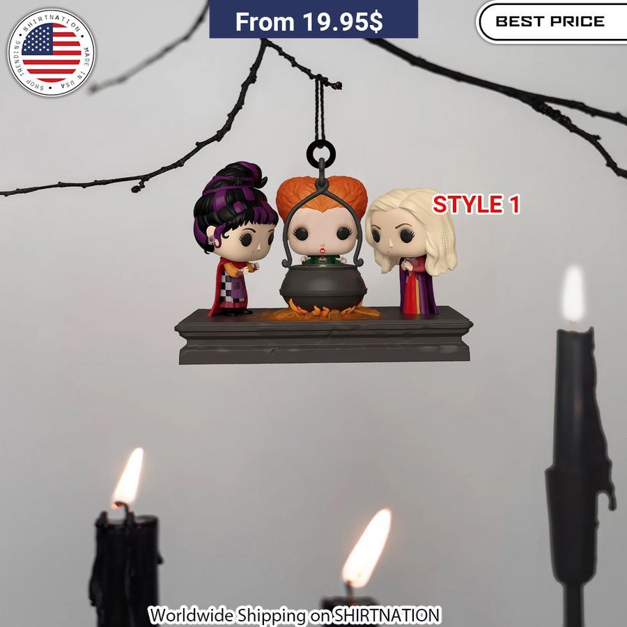 Hocus Pocus Halloween Ornament Movie-inspired decor