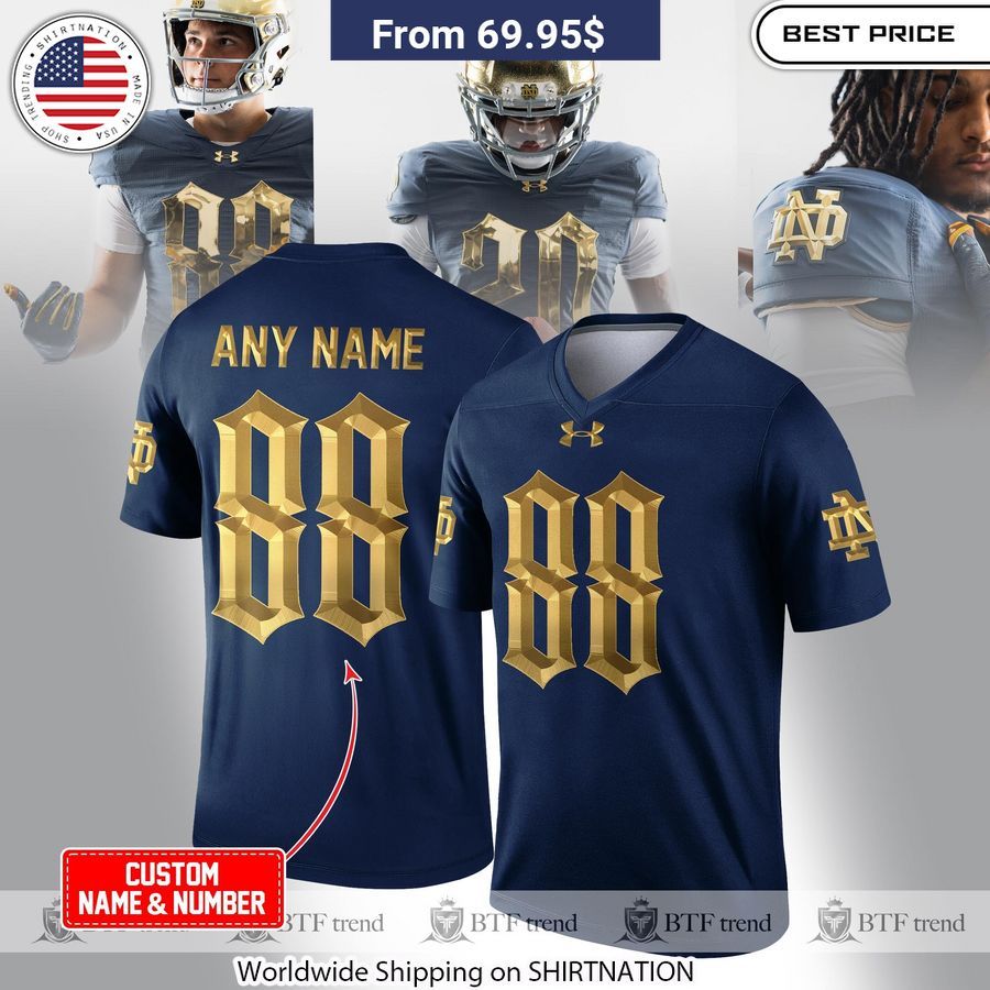 Notre Dame Shamrock Series 2024 Custom Gameday wear