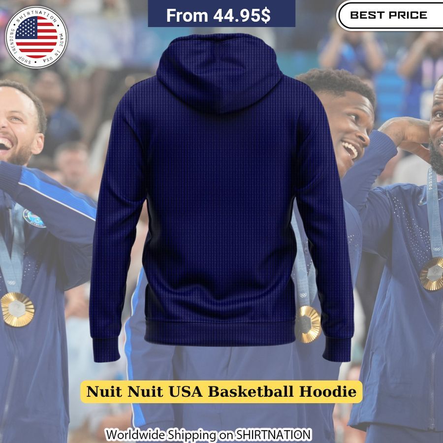 Nuit Nuit USA Basketball Hoodie Nuit Nuit Sportswear