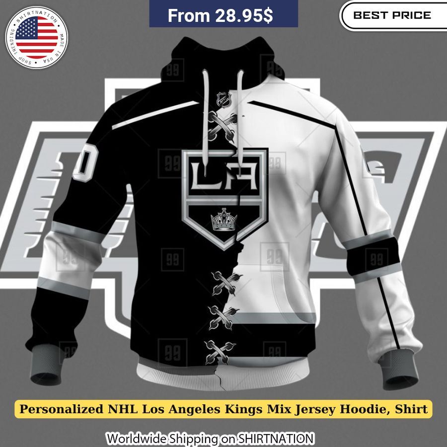 Personalized NHL Los Angeles Kings Mix Jersey Hoodie, Shirt Awesome Pic guys