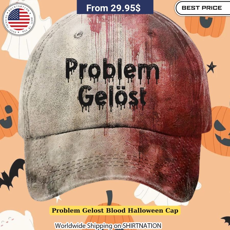 Problem Gelost Blood Halloween Cap You look too weak