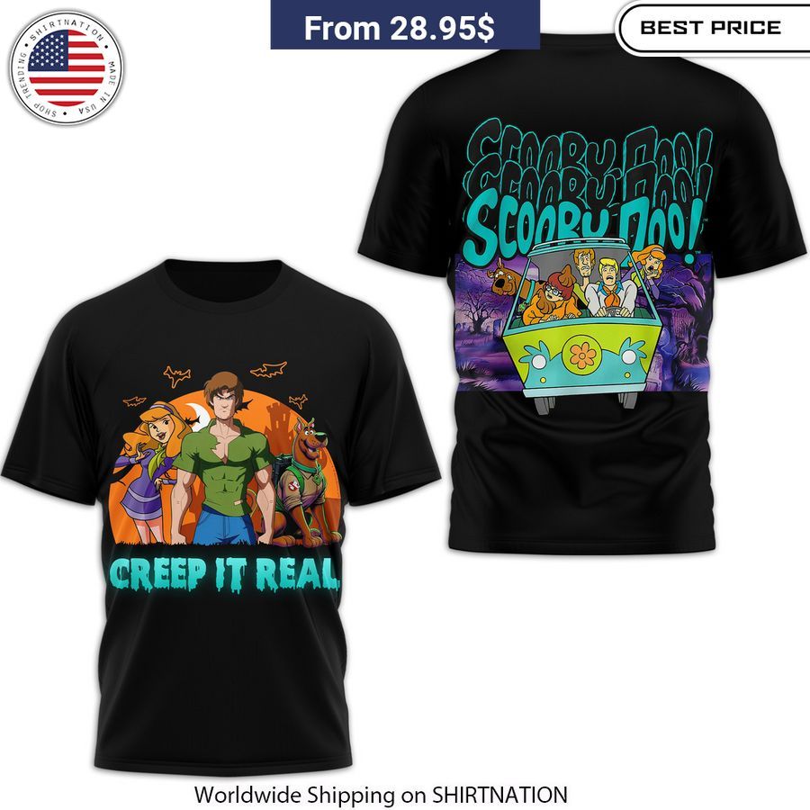 Scooby Doo Creep It Real Halloween Shirt, Hoodie You look lazy