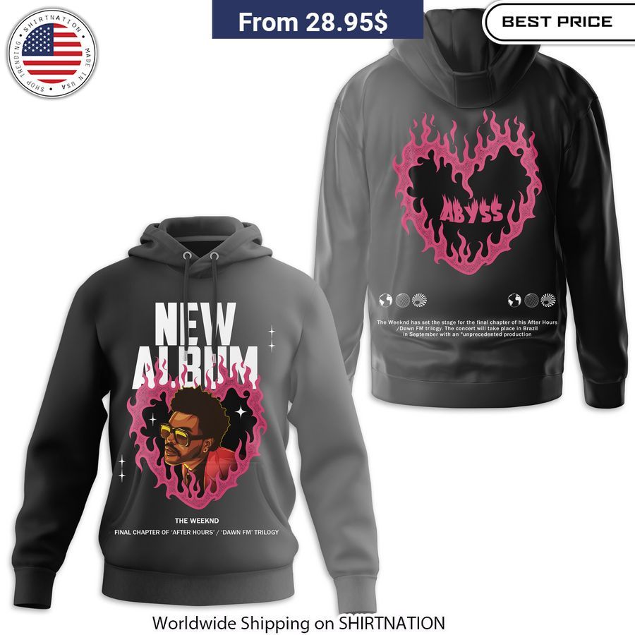 The Weeknd New Album Abyss Shirt, Hoodie For The Weeknd fans