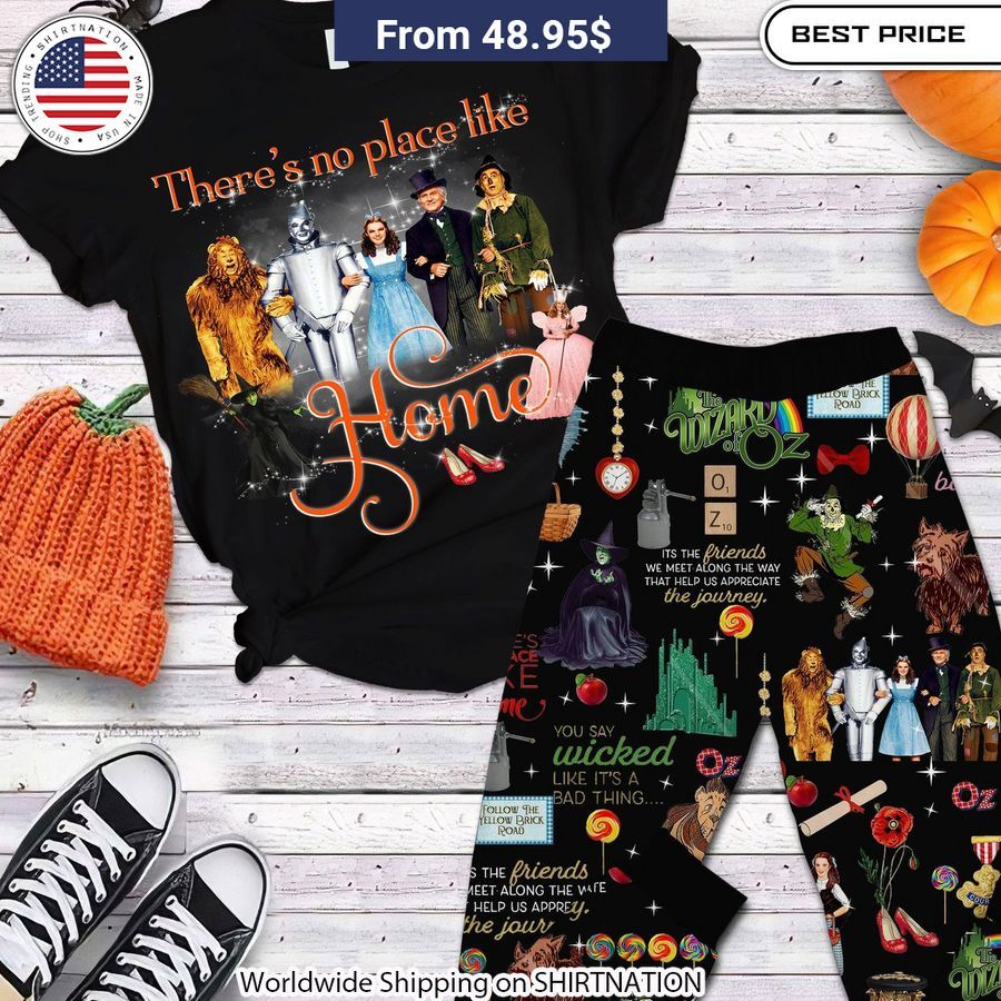 There's No Place Like Home The Wizard of Oz Pajamas Set Wizard of Oz sleepwear