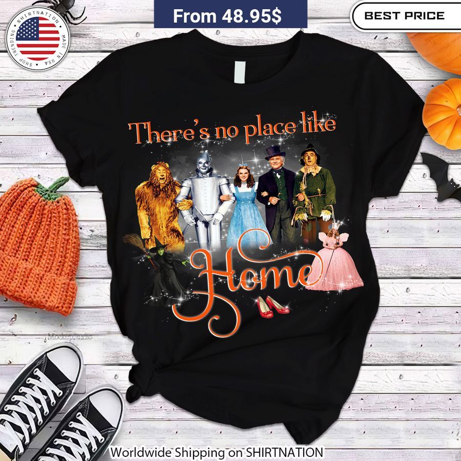 There's No Place Like Home The Wizard of Oz Pajamas Set Cozy Oz-themed sleepwear