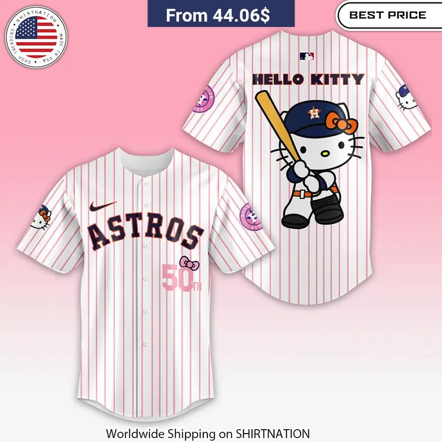 Houston Astros Hello Kitty Night Jerseys for Sale Cuteness overloaded