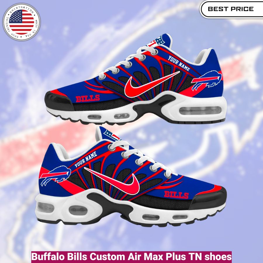 Buffalo Bills Custom Air Max Plus TN shoes, fashionable, iconic