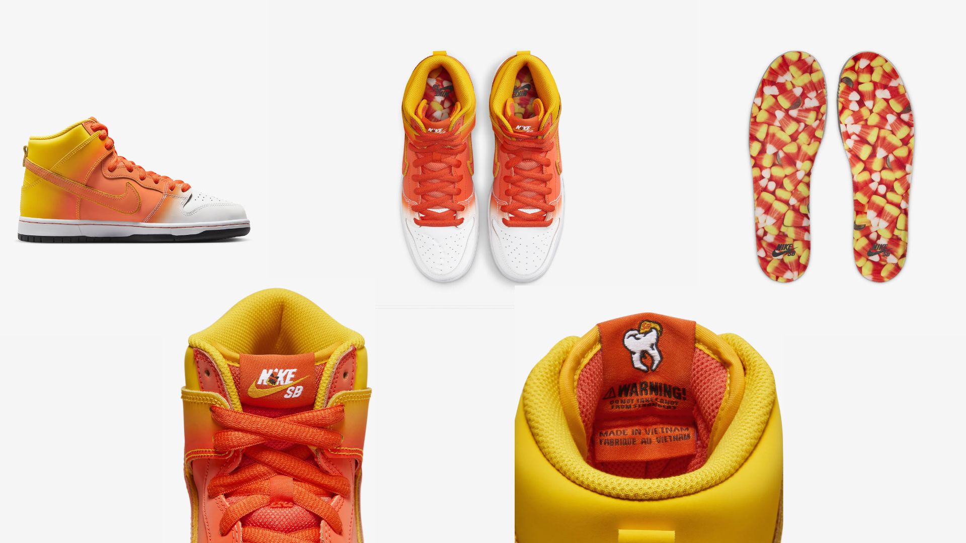 Nike SB Dunk High Pro A Fresh Drop with Sweet Candy Corn Vibes