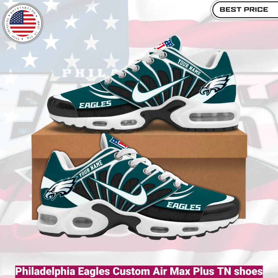 Philadelphia Eagles Custom Air Max Plus TN shoes, fashionable,iconic