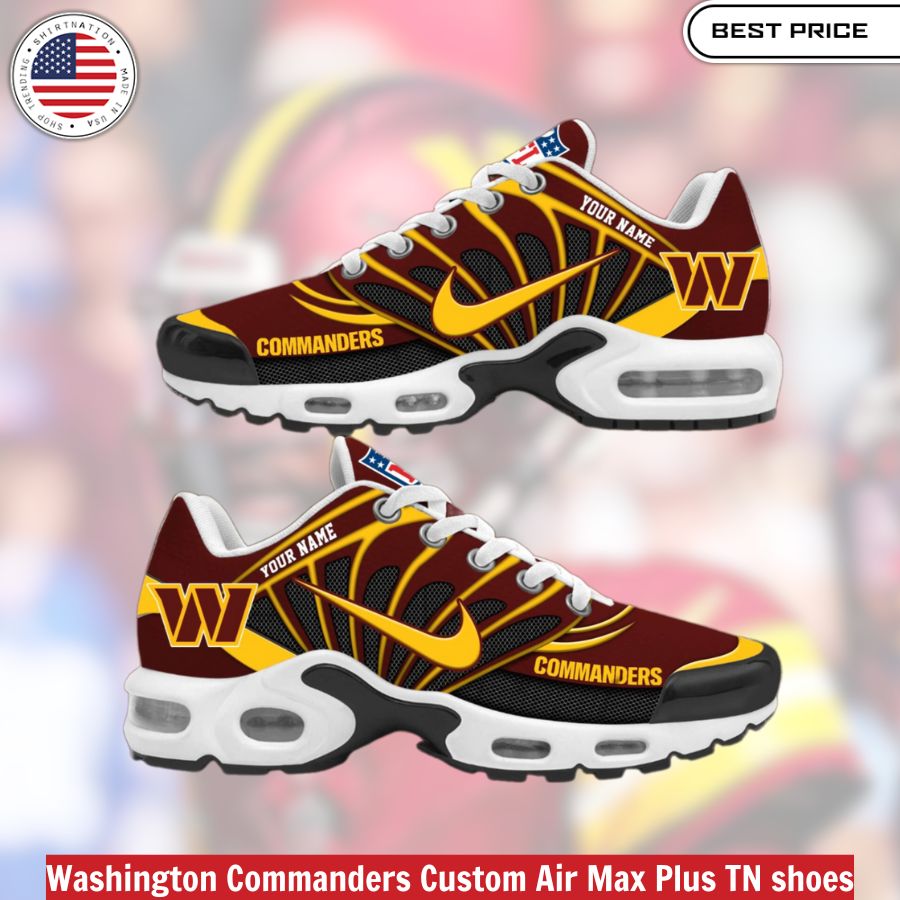 Washington Commanders Custom Air Max Plus TN shoes (2)